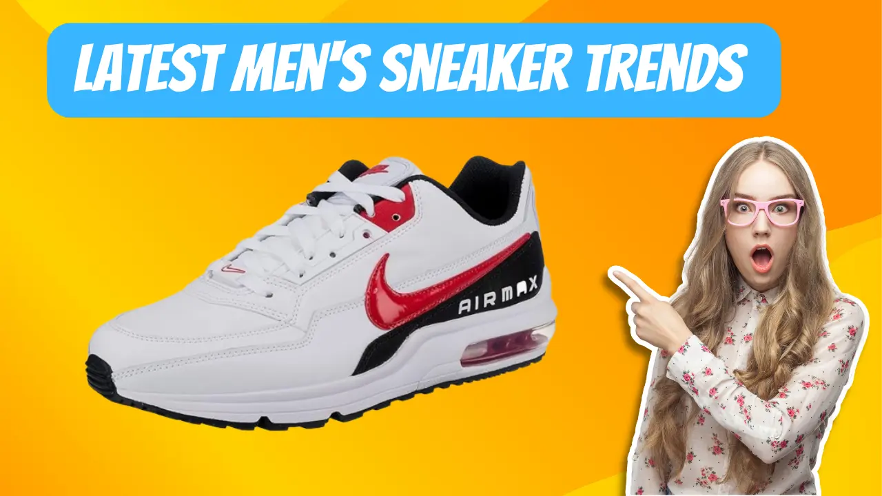 Top view of a white Nike sneaker with a red and black logo, white laces, and a red inner sole featuring the Nike logo. The design is sleek with subtle stitching details and a modern aesthetic.