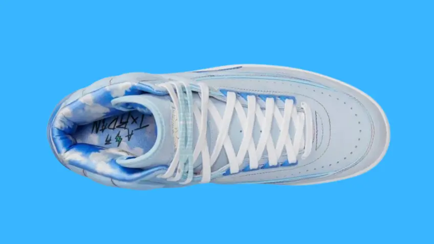 Nike Air Jordan 2 Retro J Balvin sneakers.